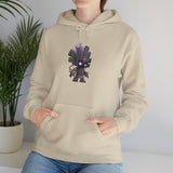 Shadow Aztec God with Glowing Eyes Unisex Hoodie