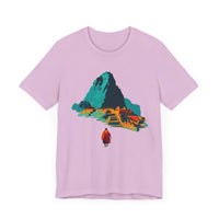 Machu Picchu Minimalist Sacred City Unisex T-Shirt