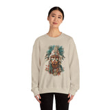 Maya Warrior Watercolor Portrait Unisex Hoodie