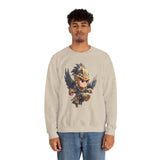 Chibi Falcon Warrior Inca Armor Unisex Sweatshirt