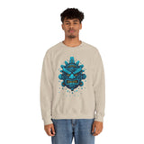 Tlaloc Rain God Tribal Glyph Style Unisex Sweatshirt