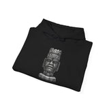 Mesoamerican Monolith Head Unisex Hoodie