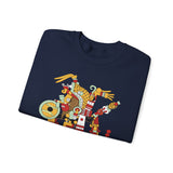 Abstract Aztec Culhua-Mexica Illustration Unisex Sweatshirt
