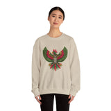 Pixel Art Quetzalcoatl Retro Boss Style Unisex Sweatshirt