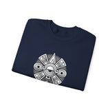 Aztec Cosmology Nahui Ollin Unisex Sweatshirt