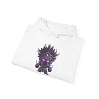 Aztec Shadow Warrior God with Glowing Eyes Unisex Hoodie