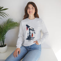 Cuzco Steps Heritage Minimalist Art Unisex Sweatshirt