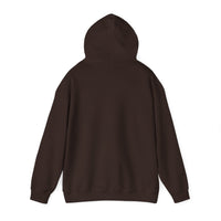 Tribal Volcano with Smoke Spirals Glyph Style Unisex Hoodie