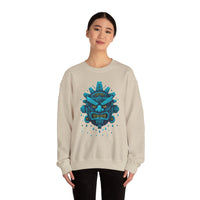 Tlaloc Rain God Tribal Glyph Style Unisex Sweatshirt
