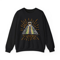 Mexico Monument Chichen Itzá Doodle Unisex Sweatshirt