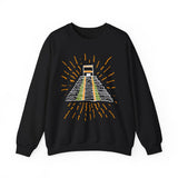 Mexico Monument Chichen Itzá Doodle Unisex Sweatshirt