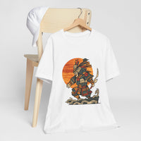 Aztec Samurai Wave Style Unisex T-Shirt