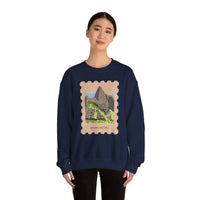 Stamp Machu Picchu Peru Unisex Sweatshirt