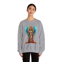 Wonder Aztec Queen Warrior Illustration Unisex Sweatshirt