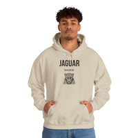 Aztec Jaguar Warrior Emblem Unisex Hoodie
