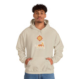 Xoloescuincle beneath the Sacred Sun Unisex Hoodie