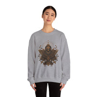 Viracocha Sacred Glyph Abstract Crown Symbol Unisex Sweatshirt