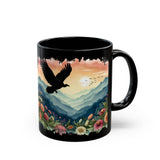 Andean Condor Inca Spirit Above Misty Andes Black Mug