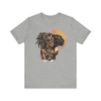 Aztec Jaguar Priestess Oracle Unisex T-Shirt