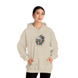 Urban Feather Headdress Graffiti Unisex Hoodie