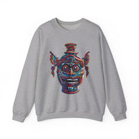 Indigenous Ceramic Vase Art Unisex Sweatshirt