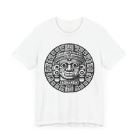 Aztec Totem Mesoamerican Art Illustration Unisex T-Shirt