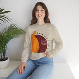 Maya Culture Profile Portrait Unisex Sweatshirt