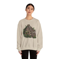 Mayan Jungle Pyramid Ruins Graphic Unisex Sweatshirt