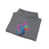 Colorful Aztec Lizard Unisex Hoodie
