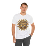 Pixel Art Inca Sun God 8-Bit Retro Style Unisex T-Shirt