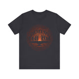 Tribal Ceremony Around Sacred Fire Glyph Style Unisex T-Shirt