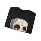 Adorable Tribal Aztec Skull Glow Unisex Sweatshirt