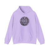 Mayan Jaguar Deity Woodcut Style Unisex Hoodie