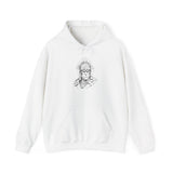 Inca Warrior Hand Drawn Tribal Portrait Unisex Hoodie