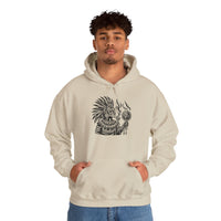 Tribal Spirit Glyph Symbol Illustration Unisex Hoodie