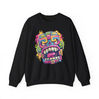 Graffiti Mayan Skull Cartoon Style Unisex Sweatshirt