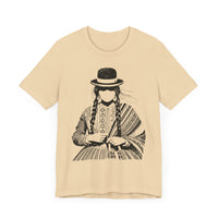 Distress Peruvian Traditional Woman Unisex T-Shirt