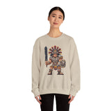 Aztec Blade Hero Pixel Art Unisex Sweatshirt