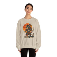 Aztec Samurai Wave Style Unisex Sweatshirt