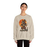 Aztec Samurai Wave Style Unisex Sweatshirt