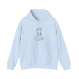 Brave Inca Girl Ink Warrior Portrait Unisex Hoodie