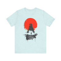 Tikal Mayan Temple Minimalist Art Unisex T-Shirt