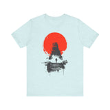 Tikal Mayan Temple Minimalist Art Unisex T-Shirt