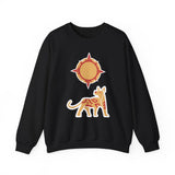 Xoloescuincle beneath the Sacred Sun Unisex Sweatshirt