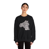Quetzalcóatl Serpent Head Illustration Unisex Sweatshirt