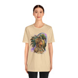 Aztec Quetzalcoatl Priestess Under Moon Unisex T-Shirt