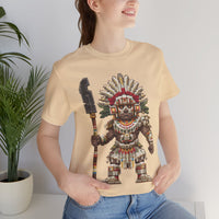 Temple Guardian Pixel Warrior Unisex T-Shirt