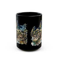 Andean Lost City Inca Temple Black Mug