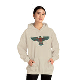 Aztec Free Bird Illustration Unisex Hoodie