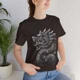 Aztec Serpent Quetzalcoatl Tribal Design Unisex T-Shirt